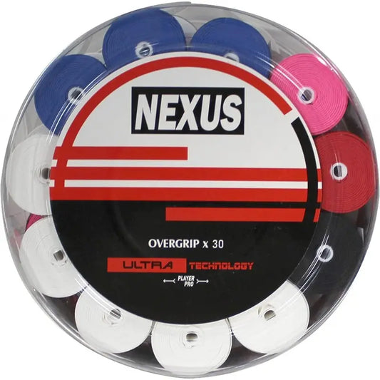 Jar 30 Perforated Overgrips Nexus Mix