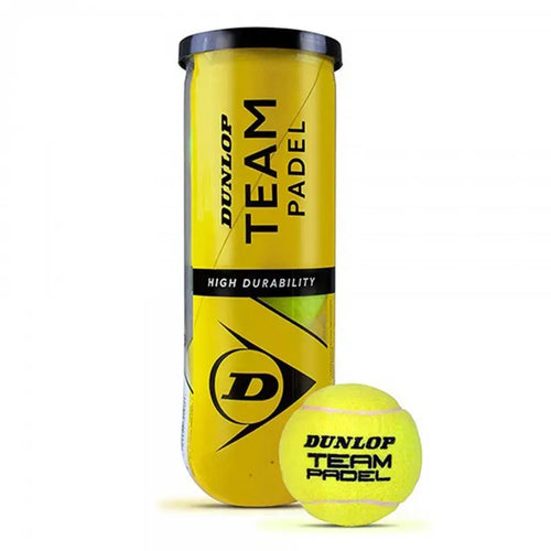 DUNLOP TEAM TIN PADEL BALLS (Pack of 3)