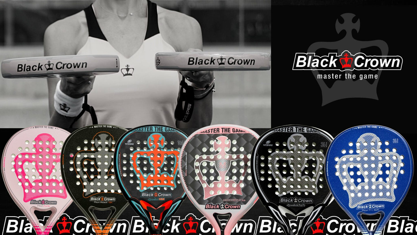 Black Crown Special 16K Padel Racket