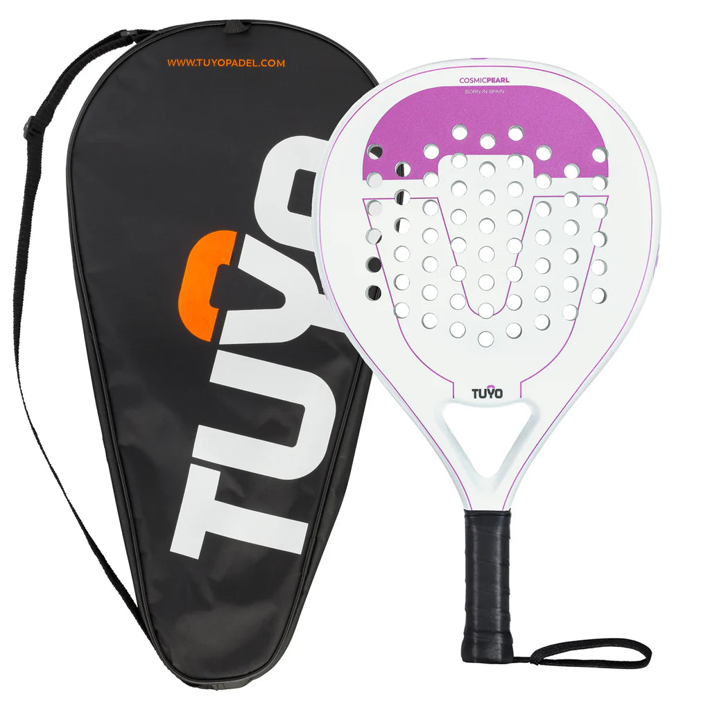 Cosmic Pearl - Teardrop Padel Racket for Advanced Players