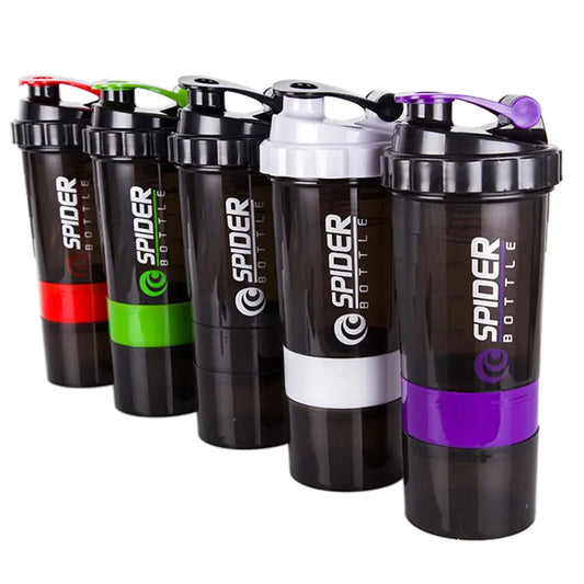 3 Layers Shaker Protein Bottle