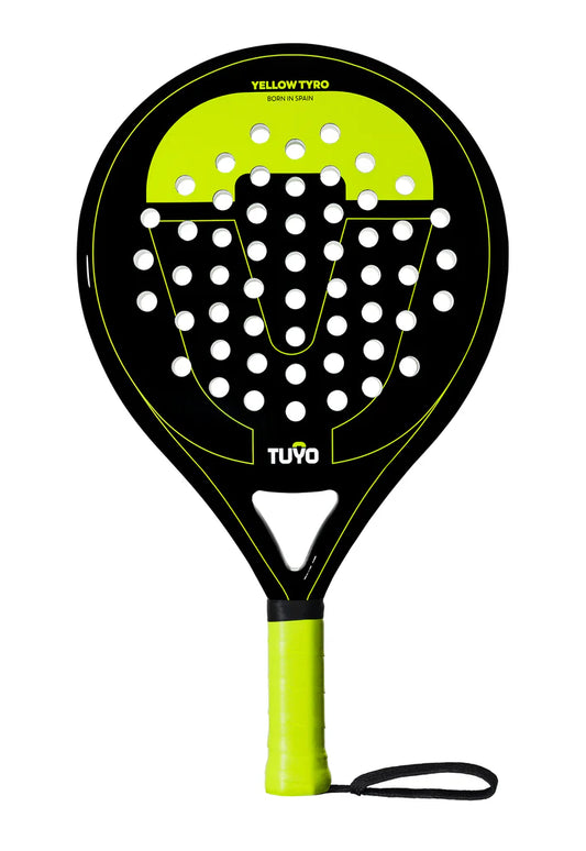 Yellow Tyro - Round Padel Racket for Beginners