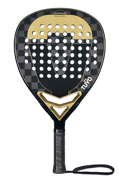 Gold Stealth Pro - Diamond Shape Padel Racket for Pros