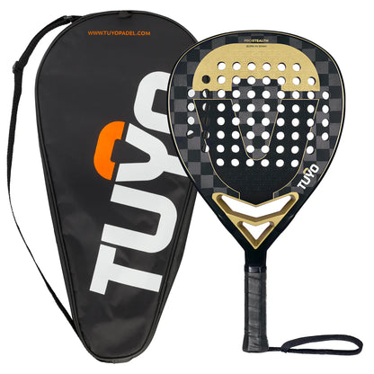 Gold Stealth Pro - Diamond Shape Padel Racket for Pros