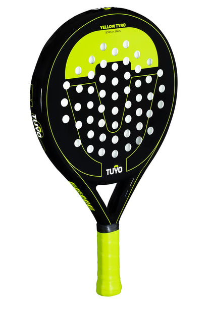 Yellow Tyro - Round Padel Racket for Beginners