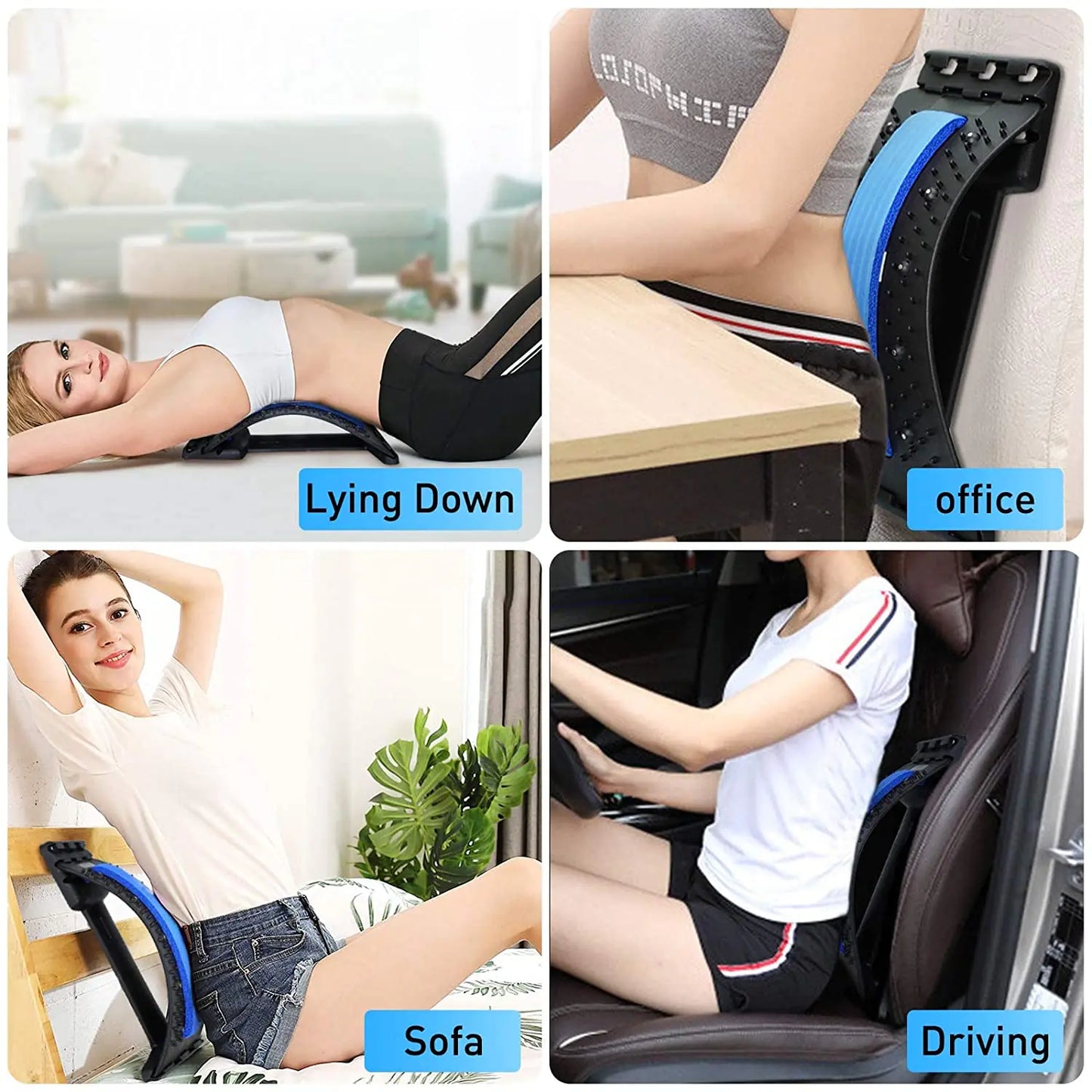 Multi-Level Adjustable Back Massager