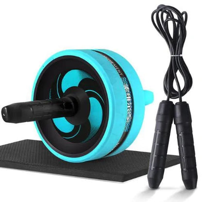 2-in-1 Ab Roller & Jump Rope Set