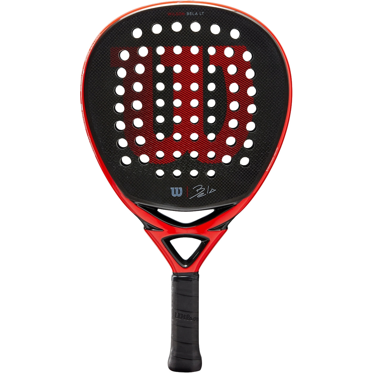 Pala de pádel Wilson Bela LT (roja/negra)
