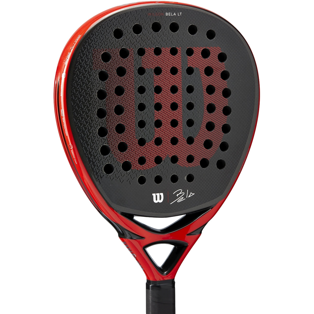 Pala de pádel Wilson Bela LT (roja/negra)