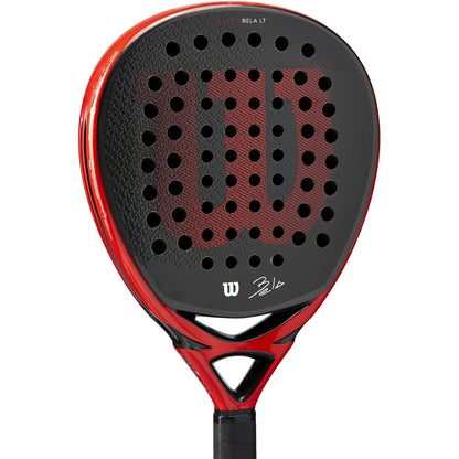 Pala de pádel Wilson Bela LT (roja/negra)