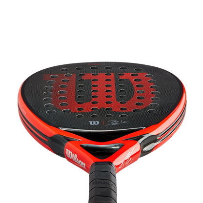 Wilson Bela LT Padel Racket (Red/Black)