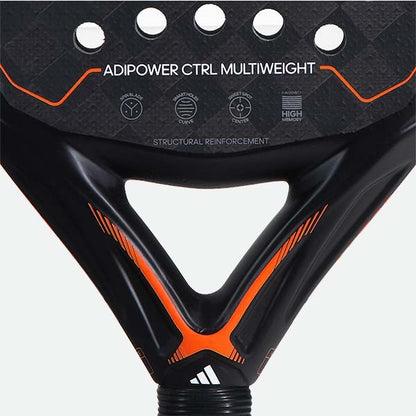 Adidas Adipower Multiweight CTRL Padel Racket Orange