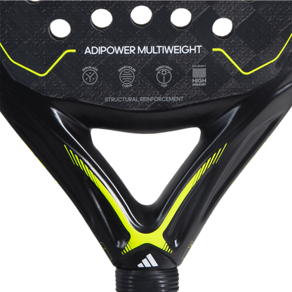 Adidas Adipower Multiweight CTRL Padel Racket Yellow