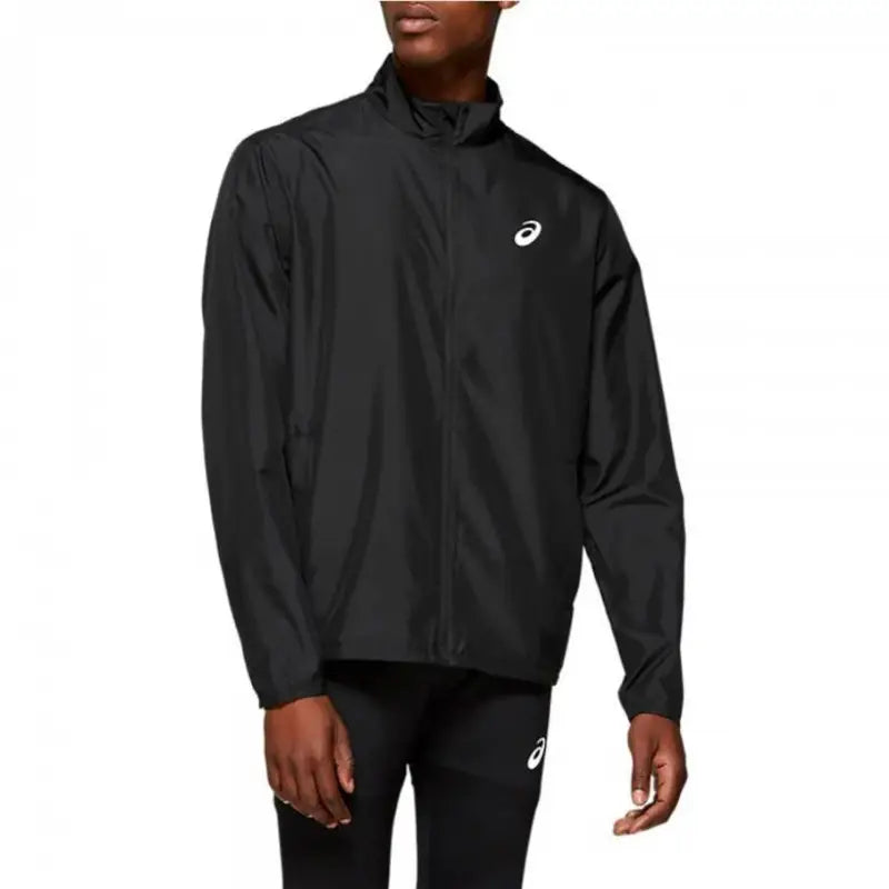 ASICS Silver Jacket for Men - Lightweight & Reflective