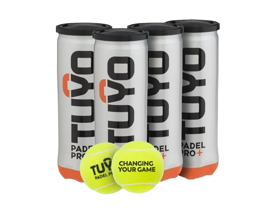 TUYO Padel PRO+ Balls - Box of 24 Sets