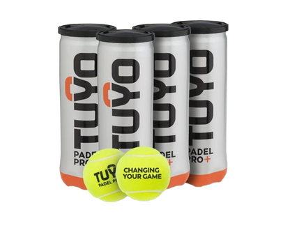 TUYO Padel PRO+ Balls - Box of 24 Sets