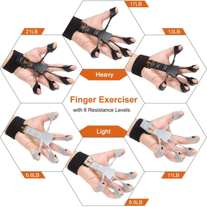 Hand Strengthener with 6 Resistance Levels