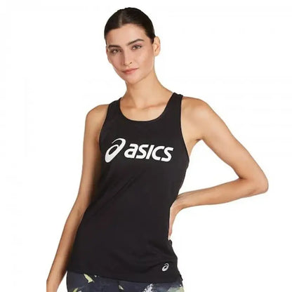 Asics Silver Graphic Tank Performance