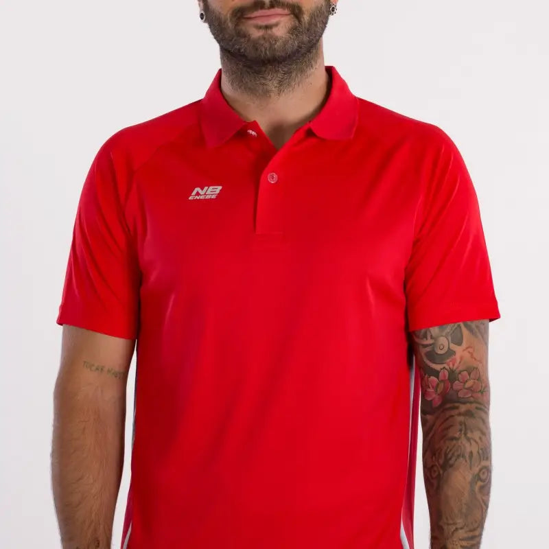 Enebe Strauss Men’s Padel Polo Shirt