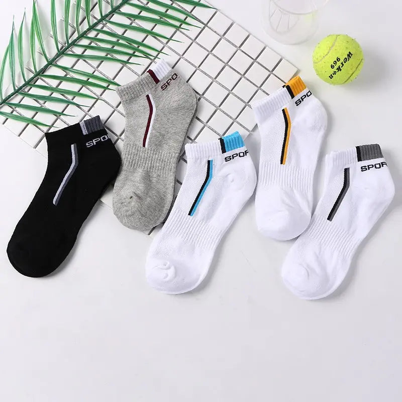 Thin Breathable Sport Mesh Boat Socks