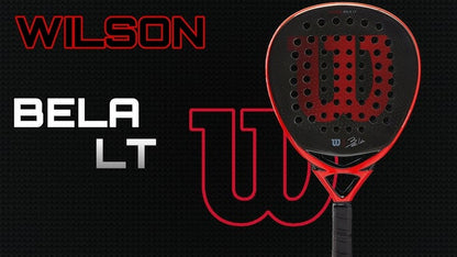 Wilson Bela LT Padel Racket (Red/Black)