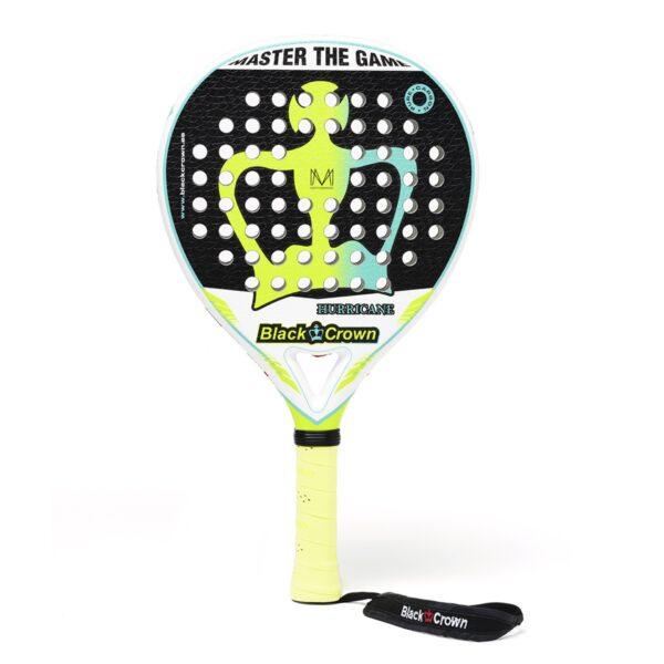 Black Crown Hurricane Padel Racket