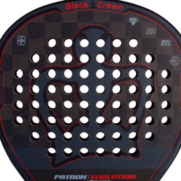 Black Crown Patron Evolution Padel Racket