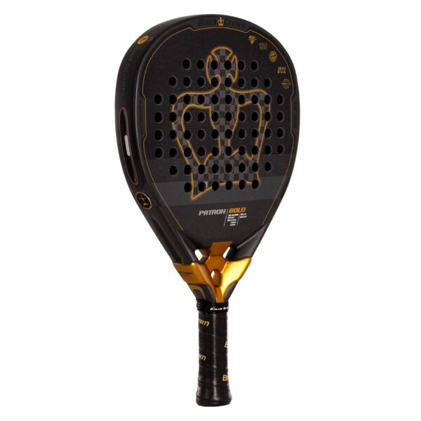 Black Crown Patron Gold Padel Racket