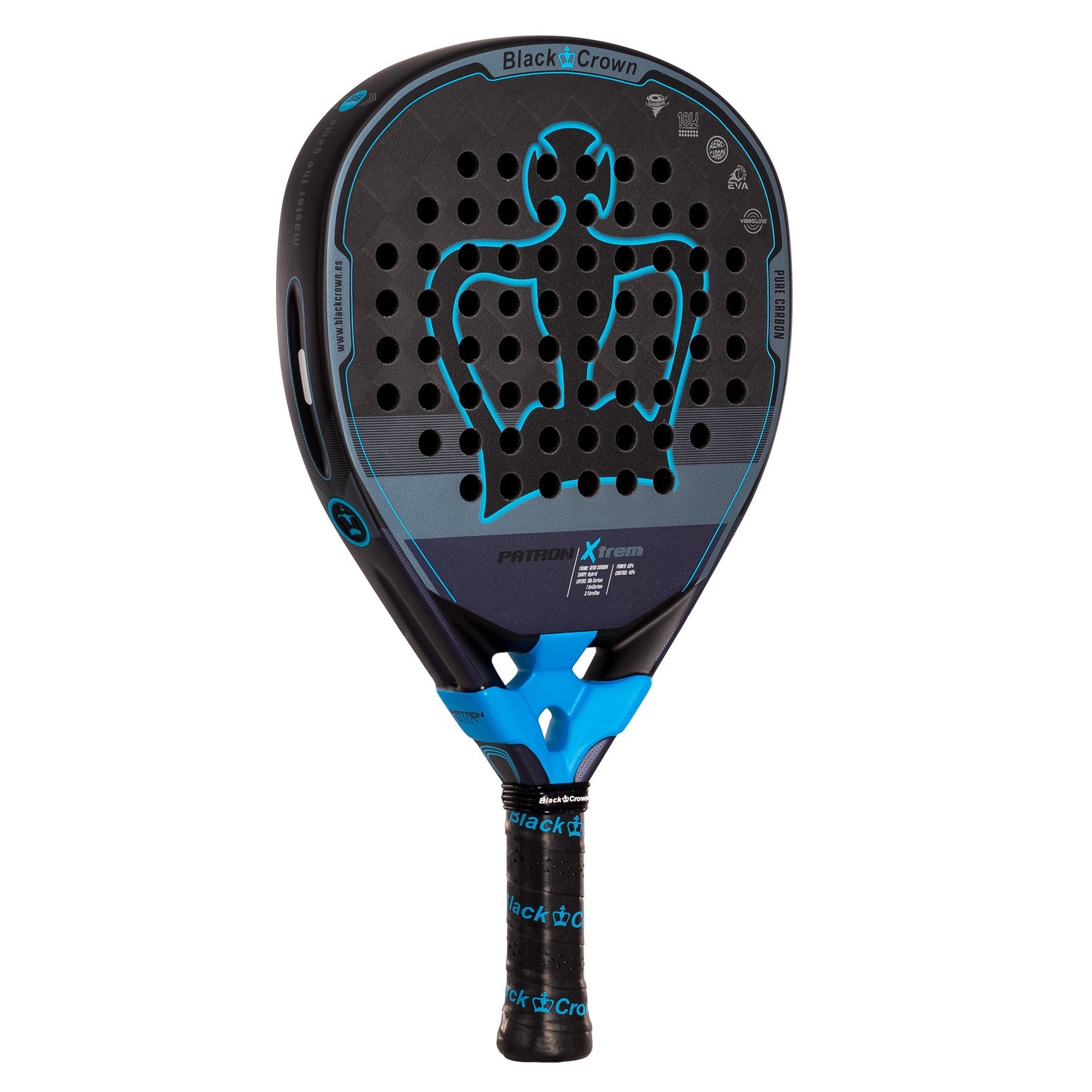 Black Crown Patron Xtrem Padel Racket