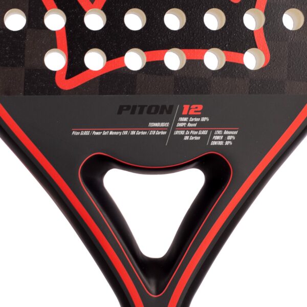 Black Crown Piton 12 Padel Racket