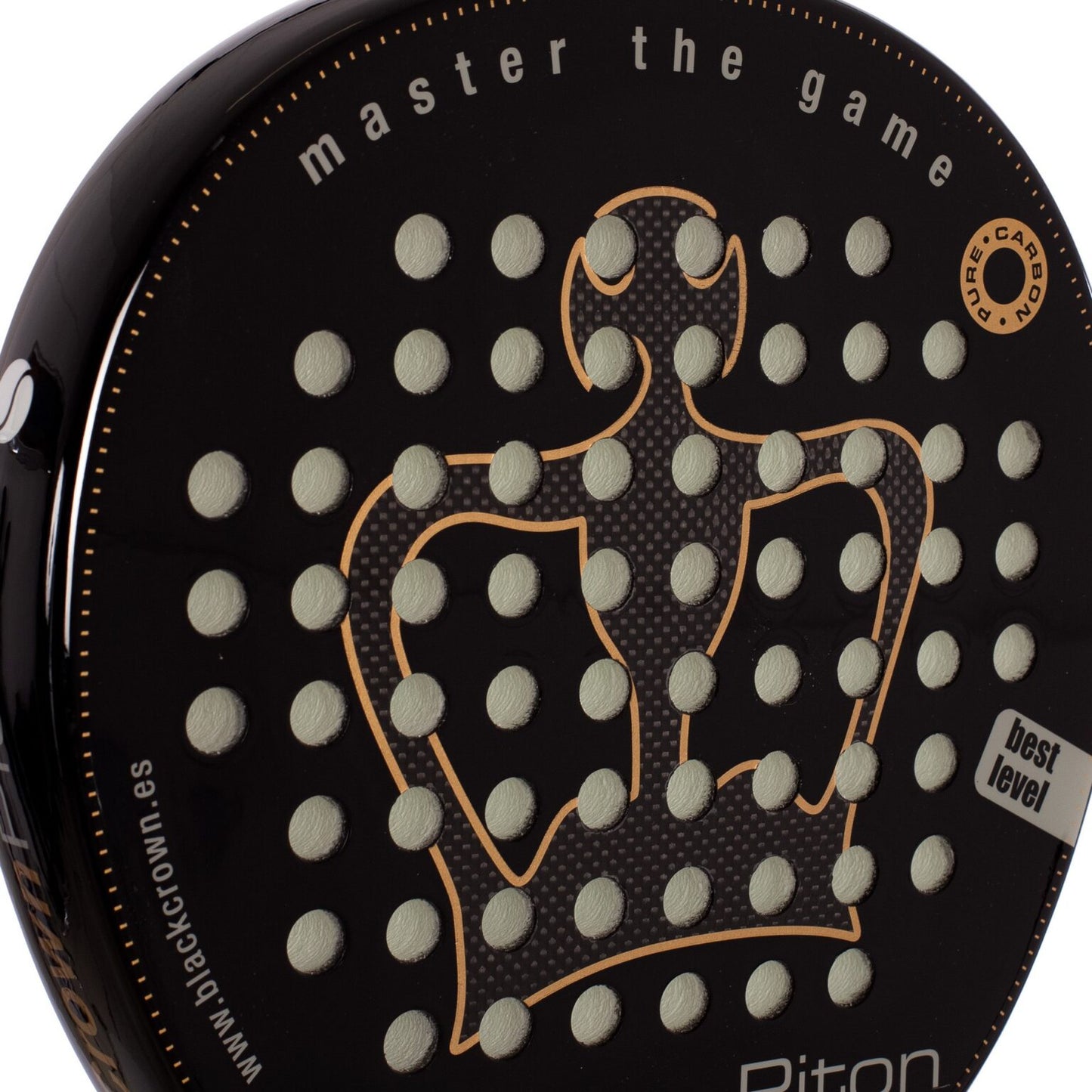 Black Crown Piton Paddle Racket