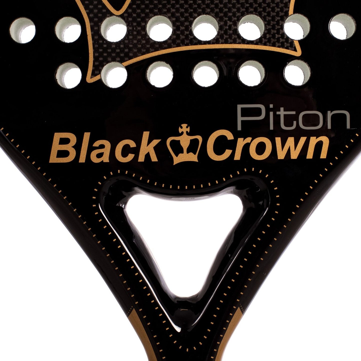 Black Crown Piton Paddle Racket