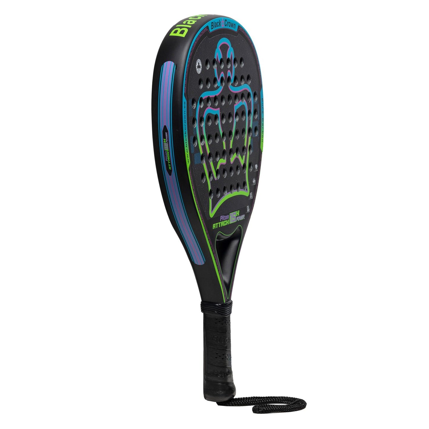 Black Crown Piton Attack 15K Power Padel Racket