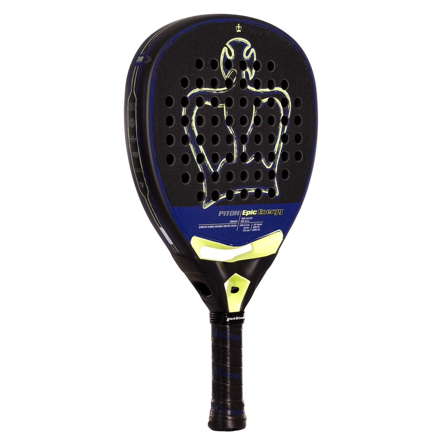 Black Crown Piton Epic Energy Padel Racket