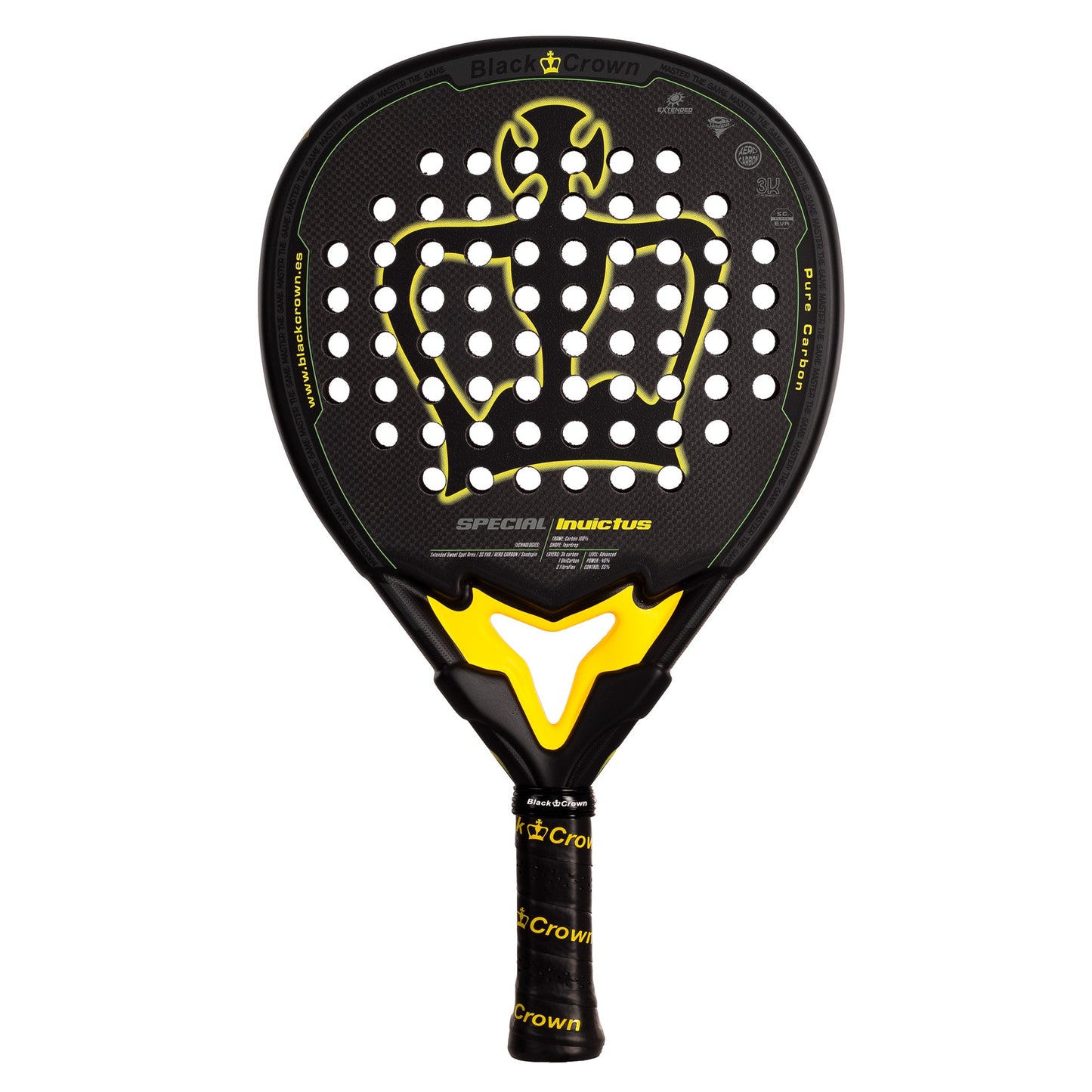 Black Crown Special Invictus Padel Racket