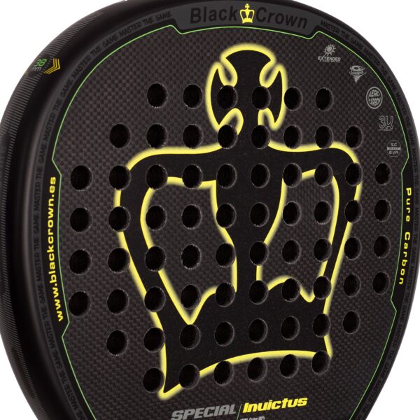 Black Crown Special Invictus Padel Racket
