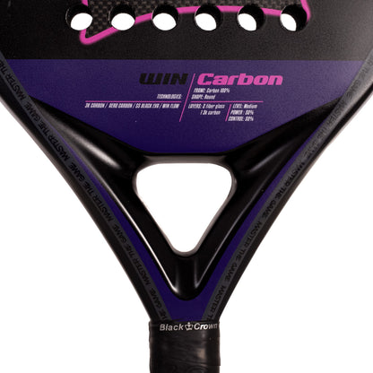 Black Crown Win Carbon Padel Racket