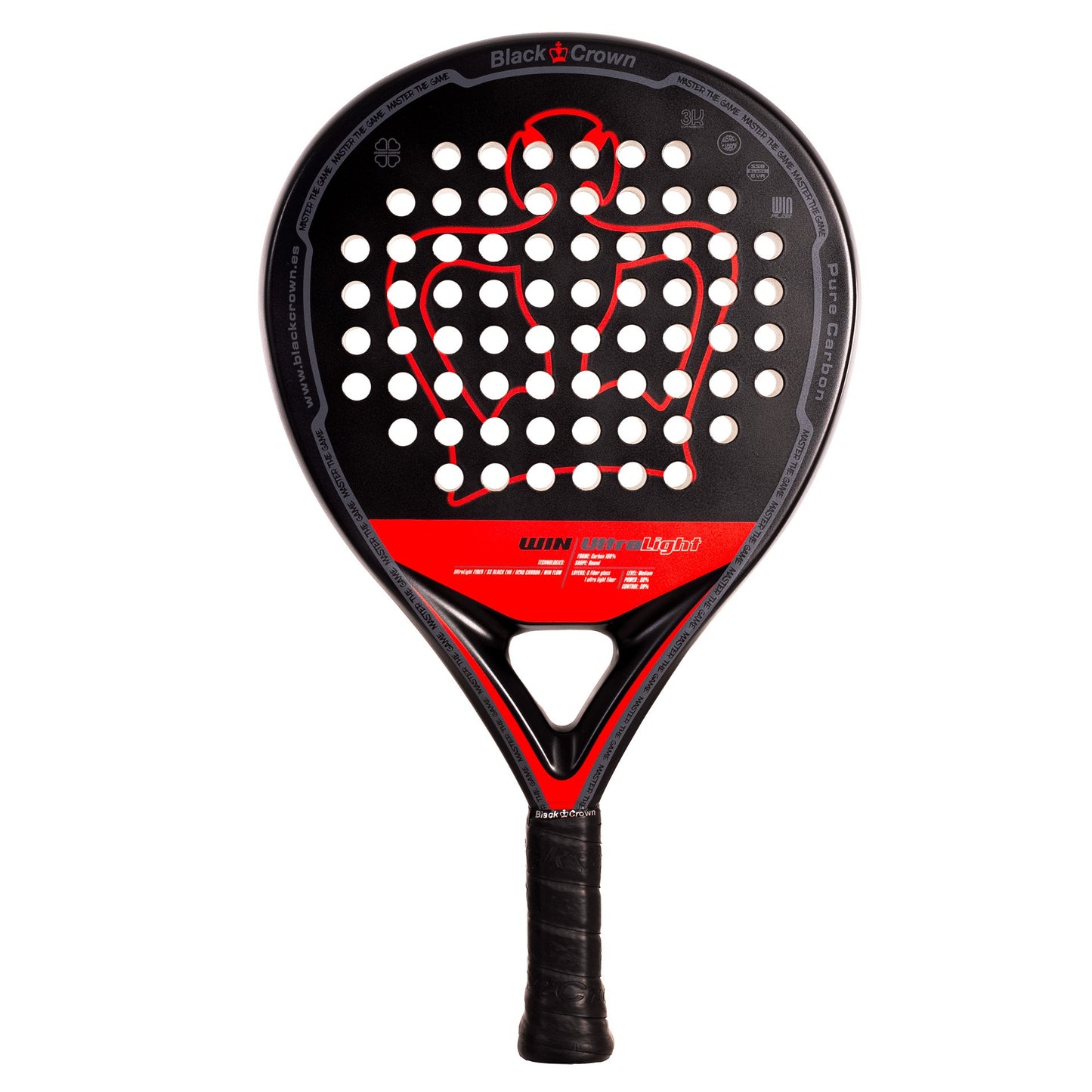 Black Crown Win Ultralight Padel Racket