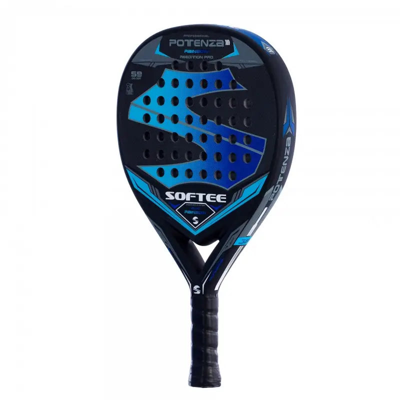 SOFTEE Potenza Rainbow Blue Padel Racket