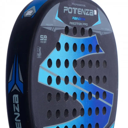 SOFTEE Potenza Rainbow Blue Padel Racket