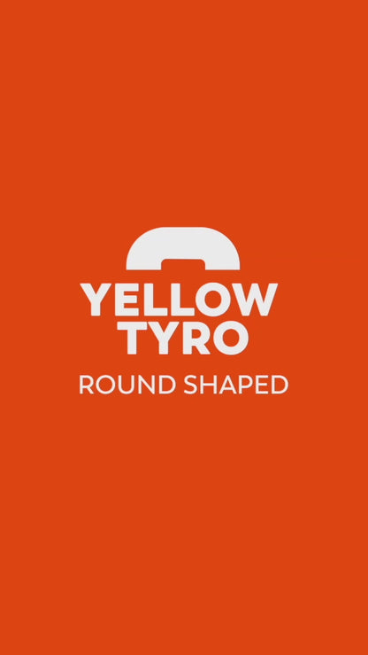 Yellow Tyro - Round Padel Racket for Beginners