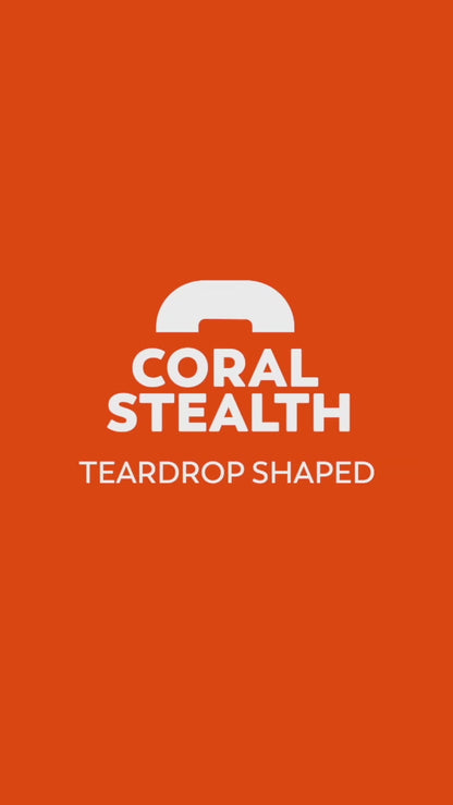 Coral Stealth - Padel Racket Teardrop Shape for the Attacking Padel Player