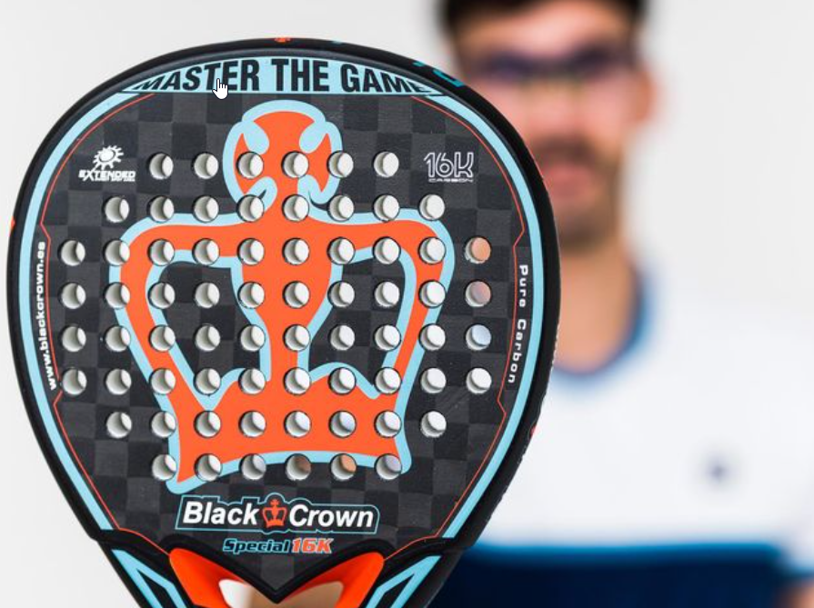 Black Crown Special 16K Padel Racket