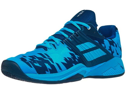 Babolat Propulse Fury Clay Men's Padel Shoes – Blue/Navy