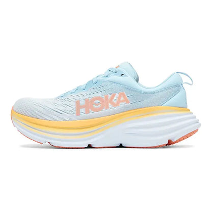 HOKA Bondi 8 Sport Running Shoes: Breathable, Anti-Slip Cushioning for Men and Women